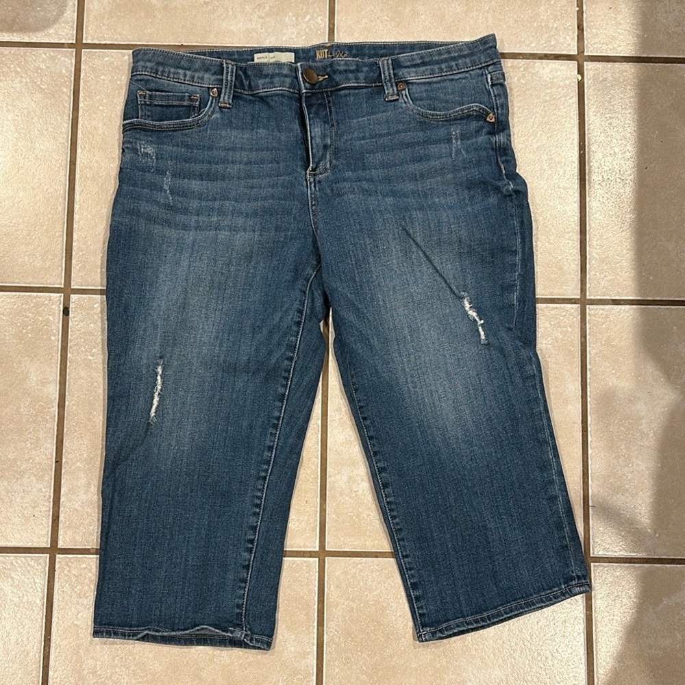 Kut Natalie Crop Jeans Size 12